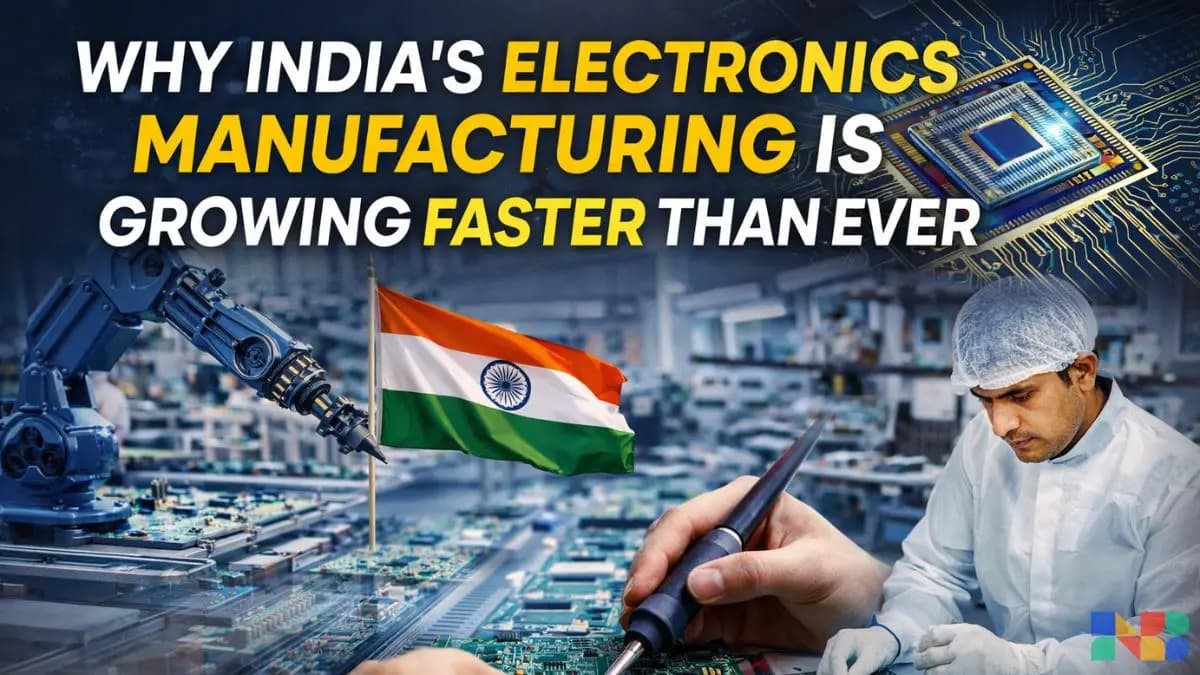 Why Bharat's Electronics Manufacturing Is Growing Faster Than Ever?
