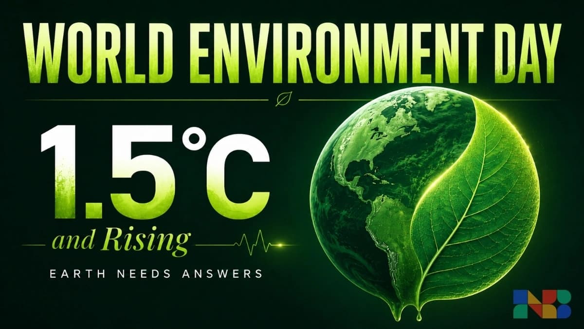 At 1.5°C and Rising: This World Environment Day Earth Needs Answers!