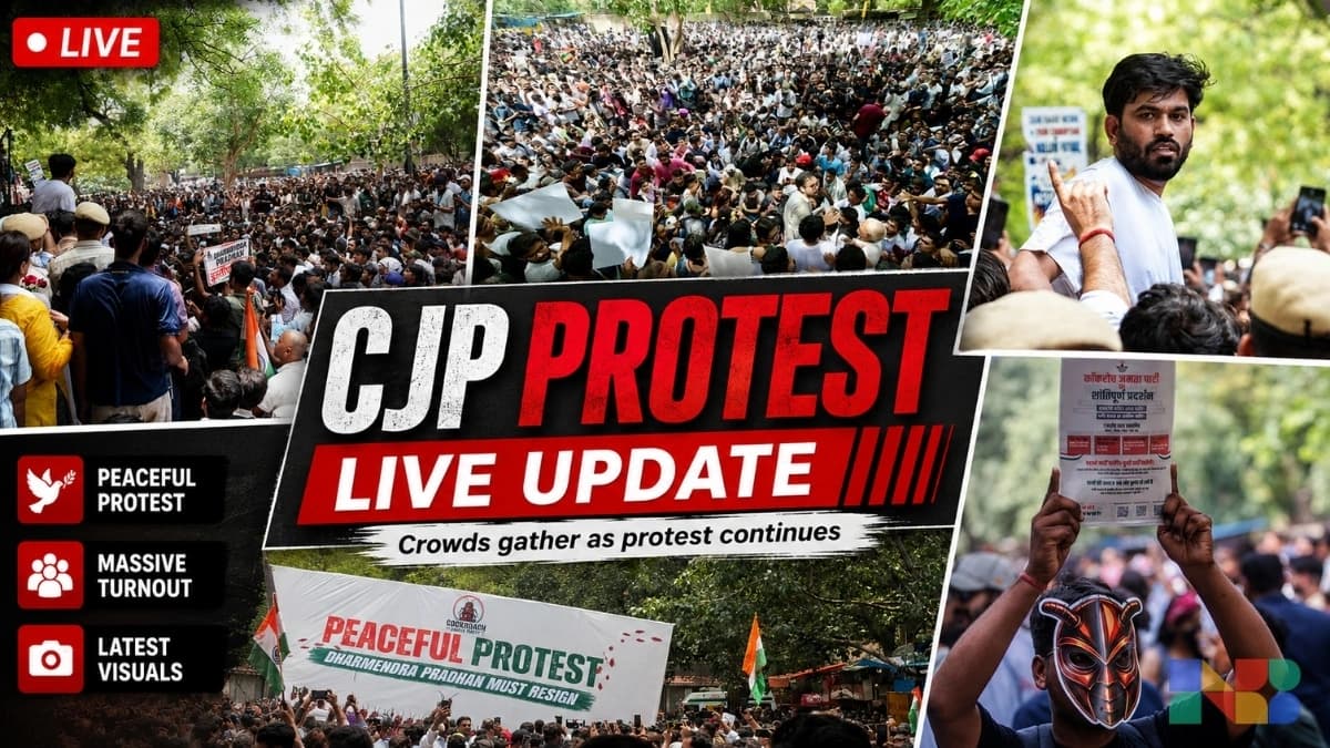 The Cockroaches Came. They Roared. India Listened - CJP's Historic Jantar Mantar Protest Ends Peacefully