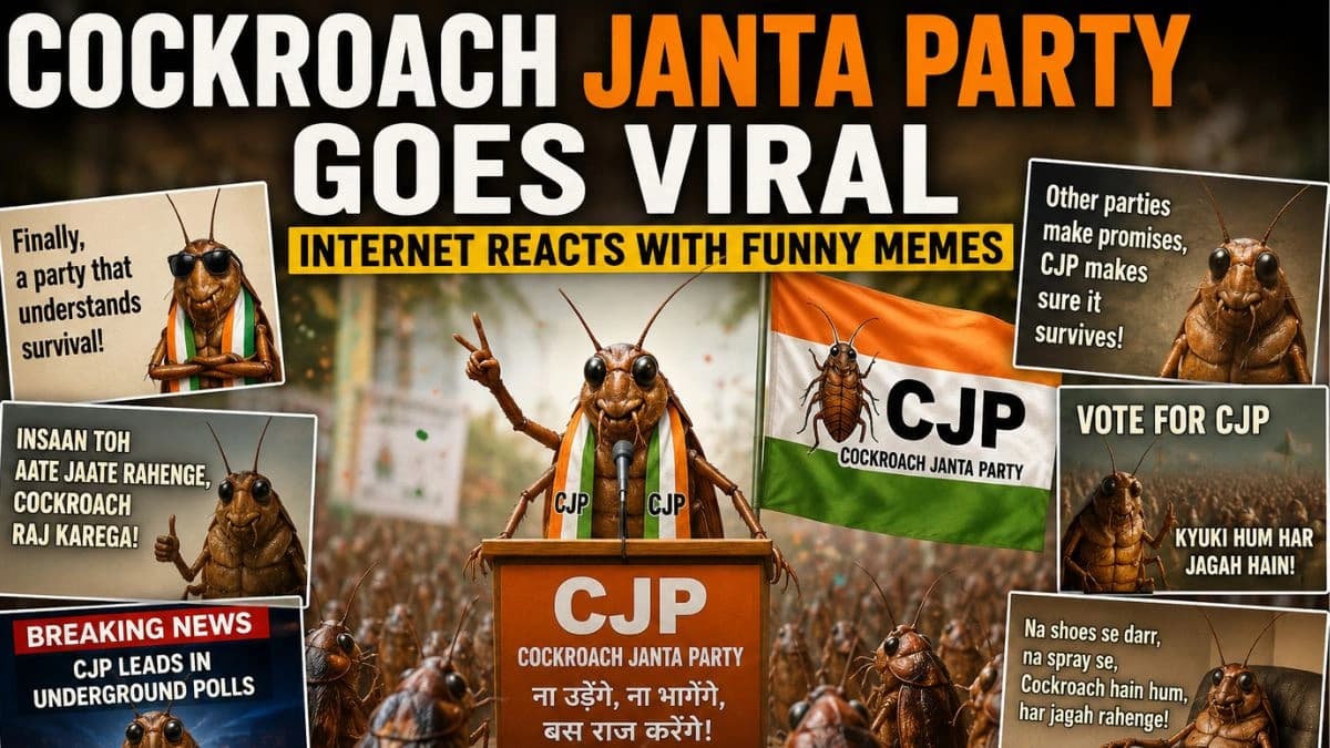 Cockroach Janta Party Goes Viral: Internet Reacts With Funny Memes