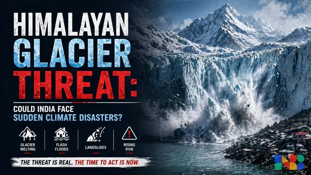 Himalayan Glacier Threat: Could India Face Sudden Climate Disasters?