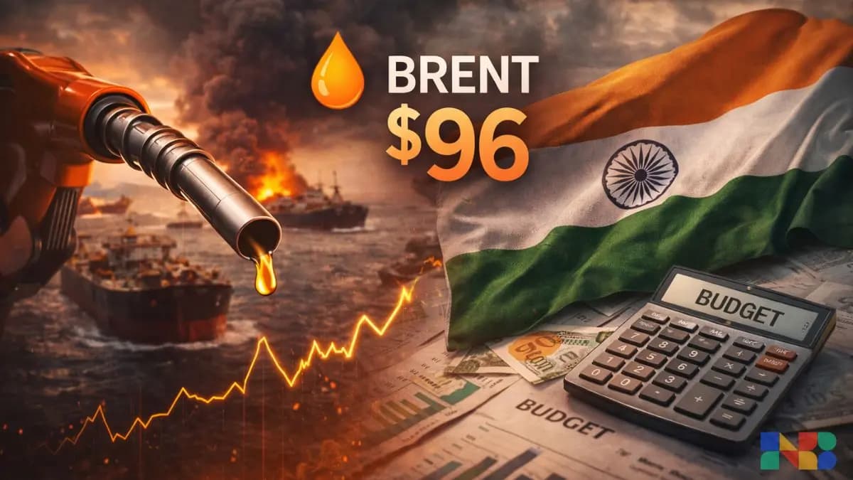 Brent at $96: The Number That Changes Bharat's Budget Assumptions Without Warning