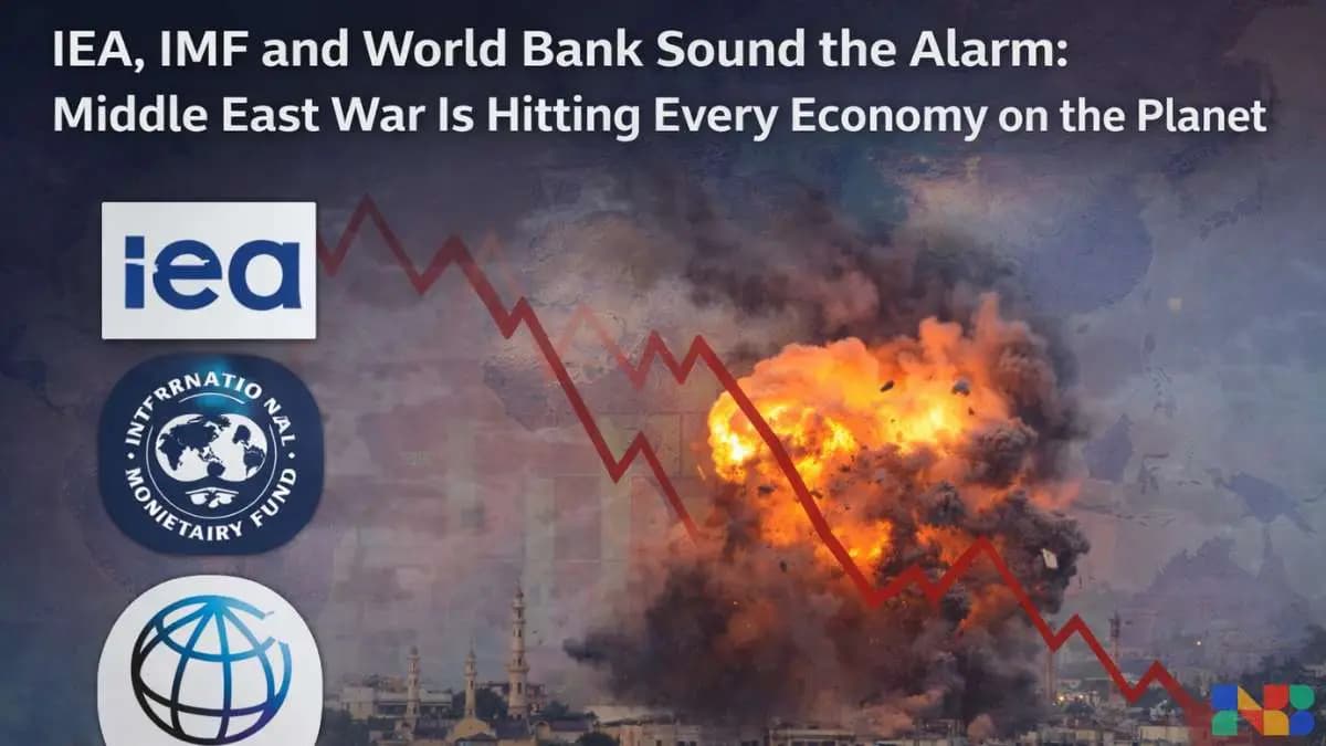 IEA, IMF and World Bank Sound the Alarm: Middle East War Is Hitting Every Economy on the Planet
