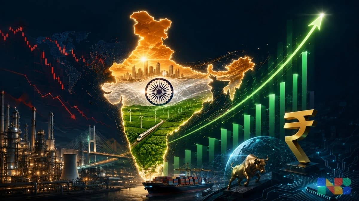India’s Economy Projected to Grow at 6.6% in FY2026-27: SBI Research Report Explained