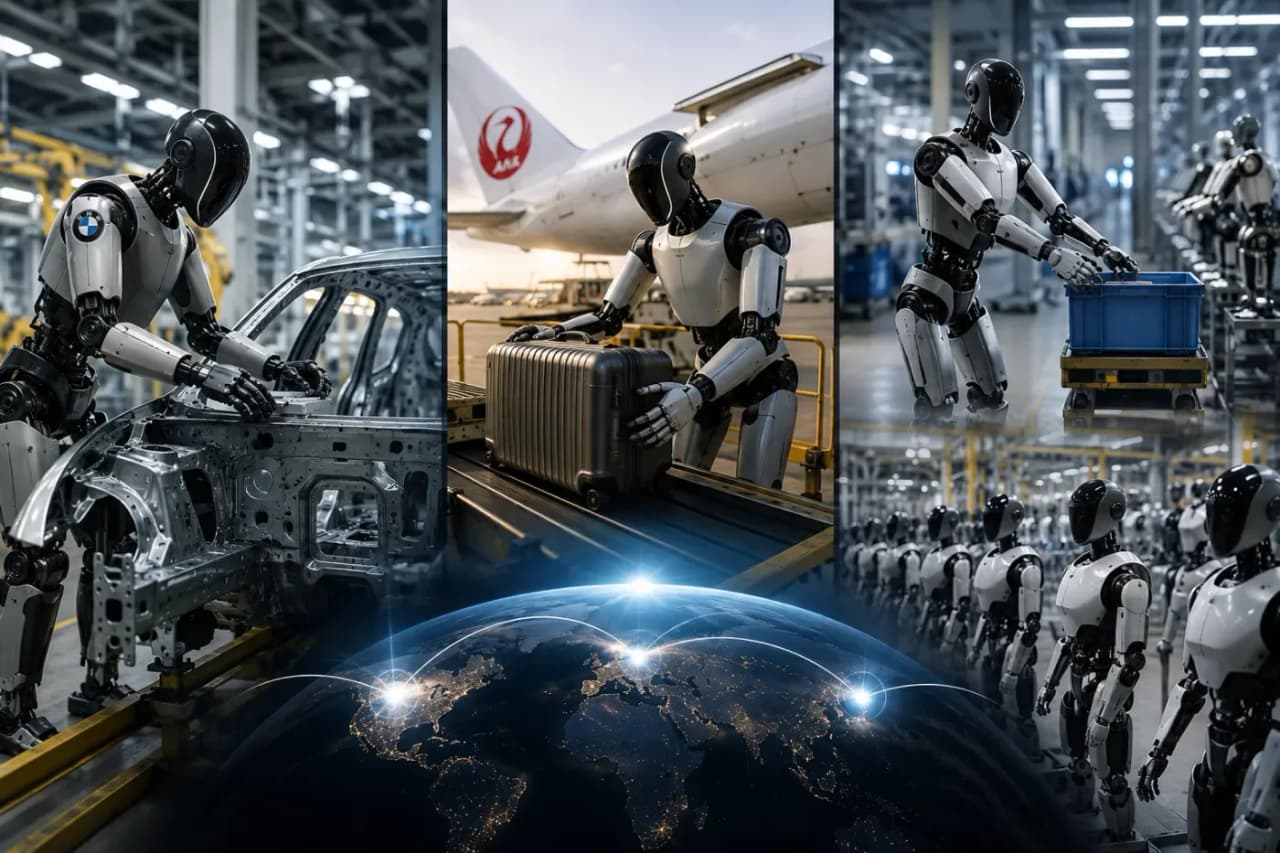 From BMW To Tokyo, AI Robots Are Already Working