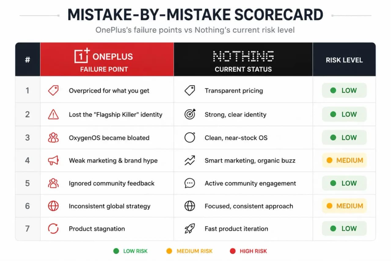The Mistake Checklist: Scoring Nothing Against OnePlus's Own Failures