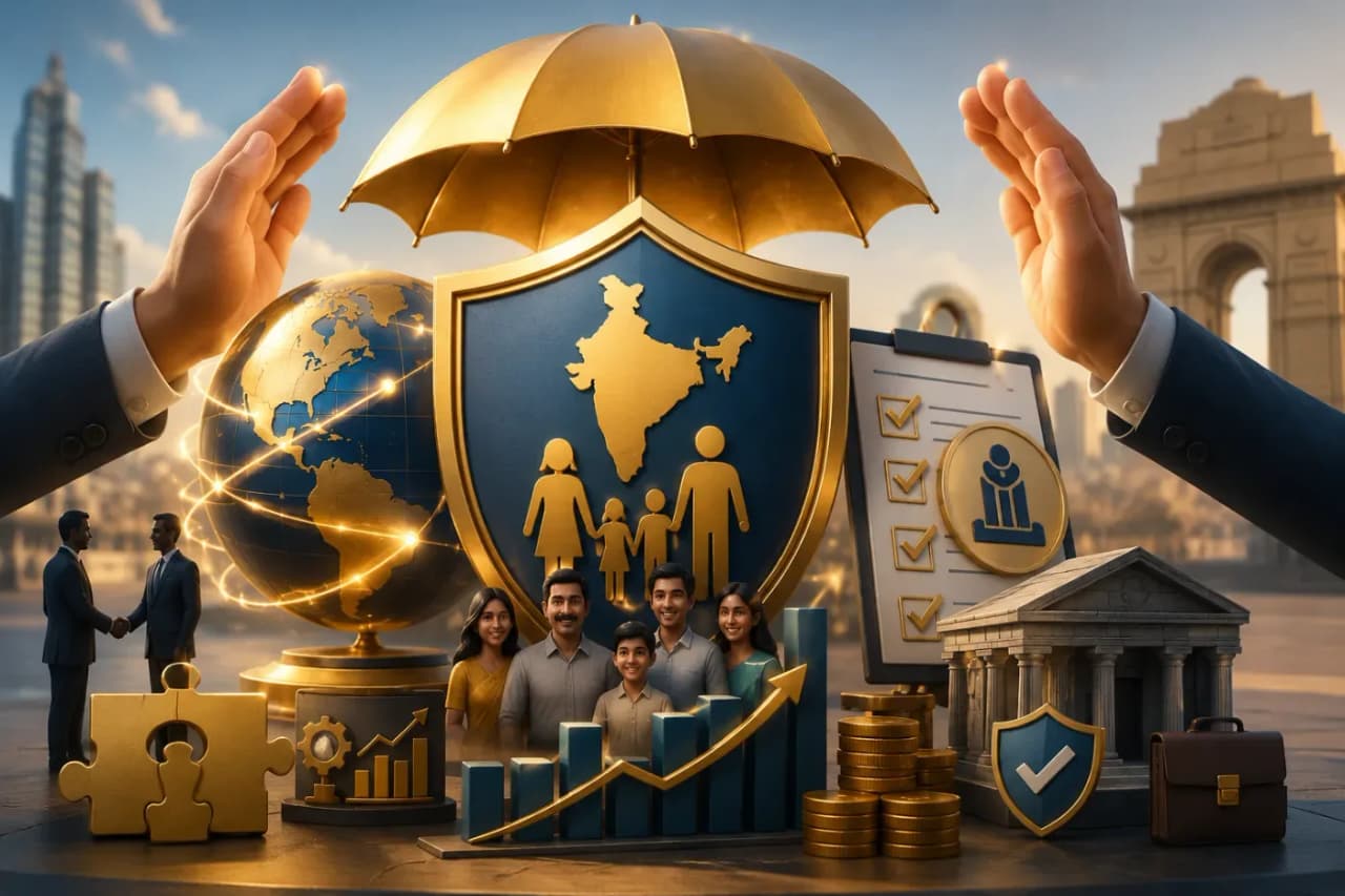 Foreign companies can now own 100% of an Indian insurer.