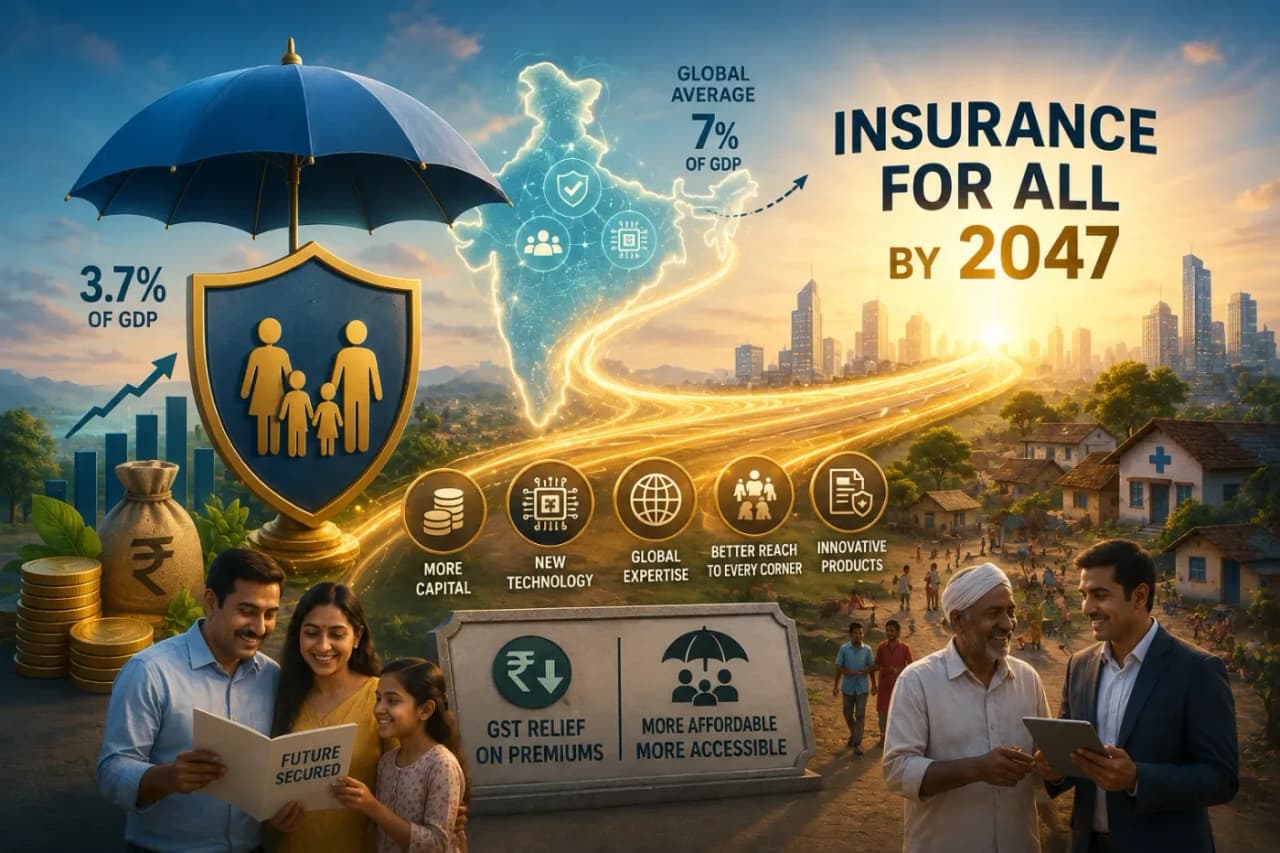 Foreign companies can now own 100% of an Indian insurer.