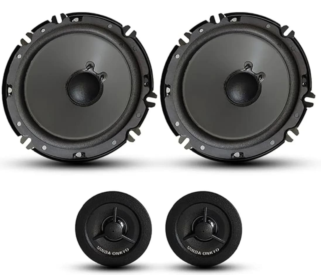 Uno Minda BEATS Series 6-IN Car Component Speaker- Image