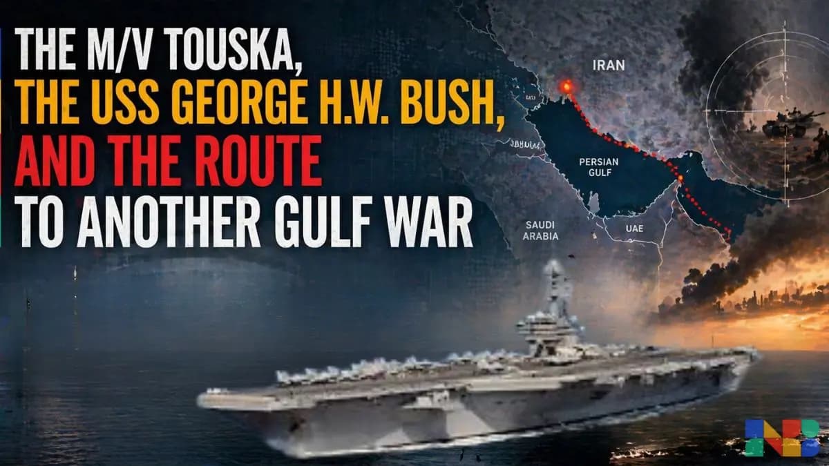 The M/V Touska, the USS George H.W. Bush, and the Route to Another Gulf War