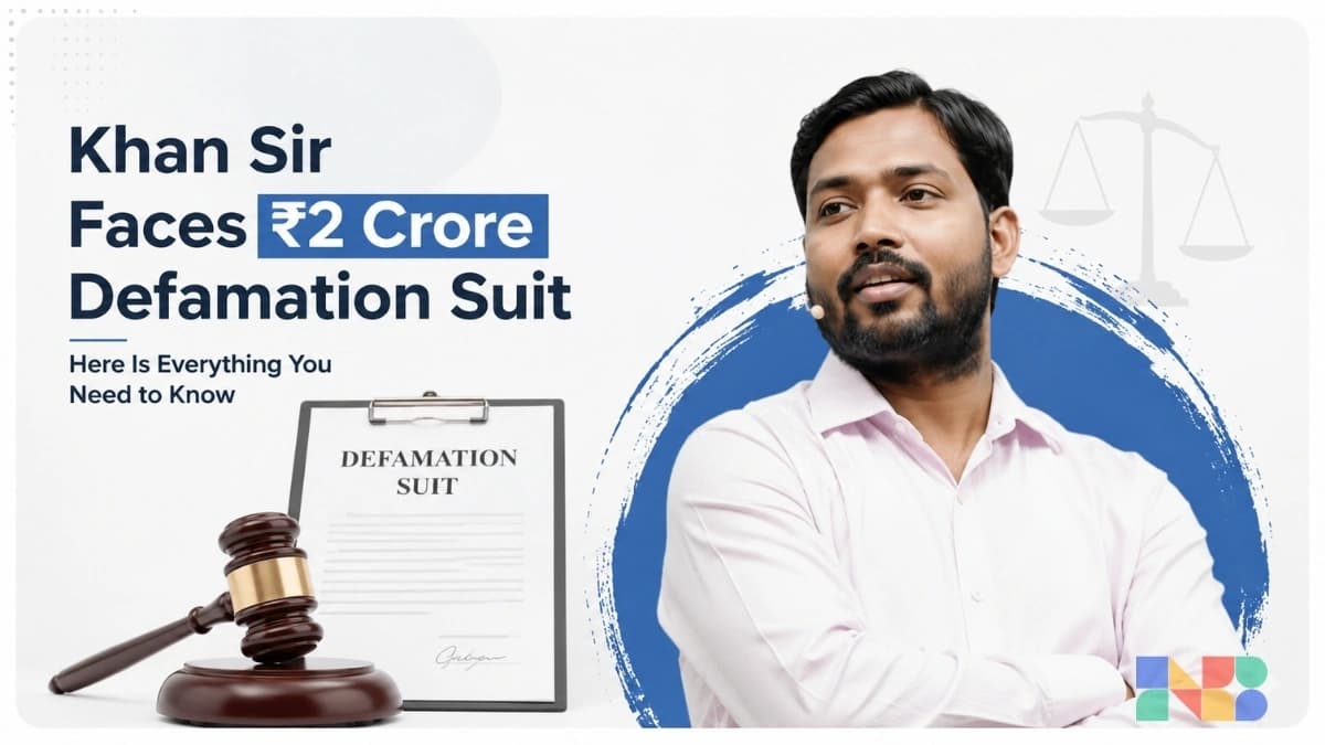 Khan Sir Faces ₹2 Crore Defamation Suit - Here Is Everything You Need to Know