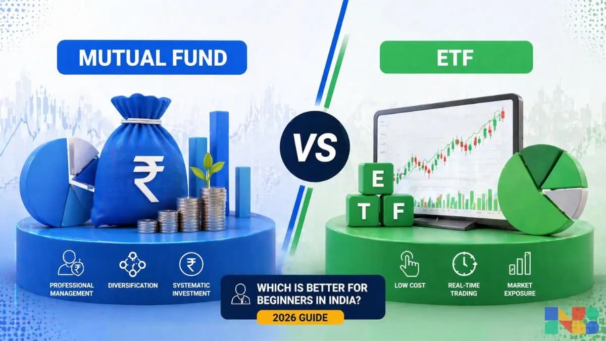 Mutual Fund vs ETF: Which Is Better for Beginners in India (2026 Guide)