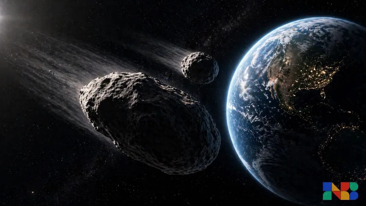 Two Airplane-Sized Asteroids to Fly Past Earth Today — NASA Is Watching Both