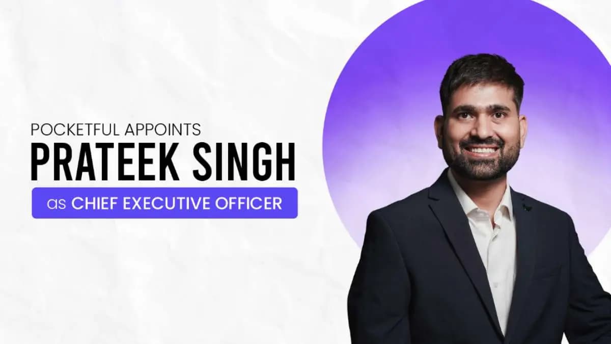 Pocketful Names Prateek Singh as Chief Executive Officer to Drive Next Phase of Growth