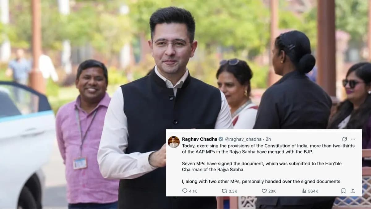Raghav Chadha Joins BJP: The Implosion That Was Coming For Months
