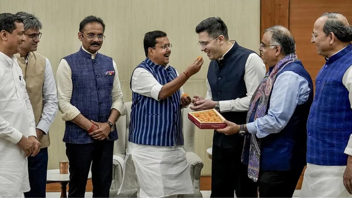 Rajya Sabha Chairman Accepts Merger of 7 AAP MPs With BJP — Upper House Math Shifts Sharply