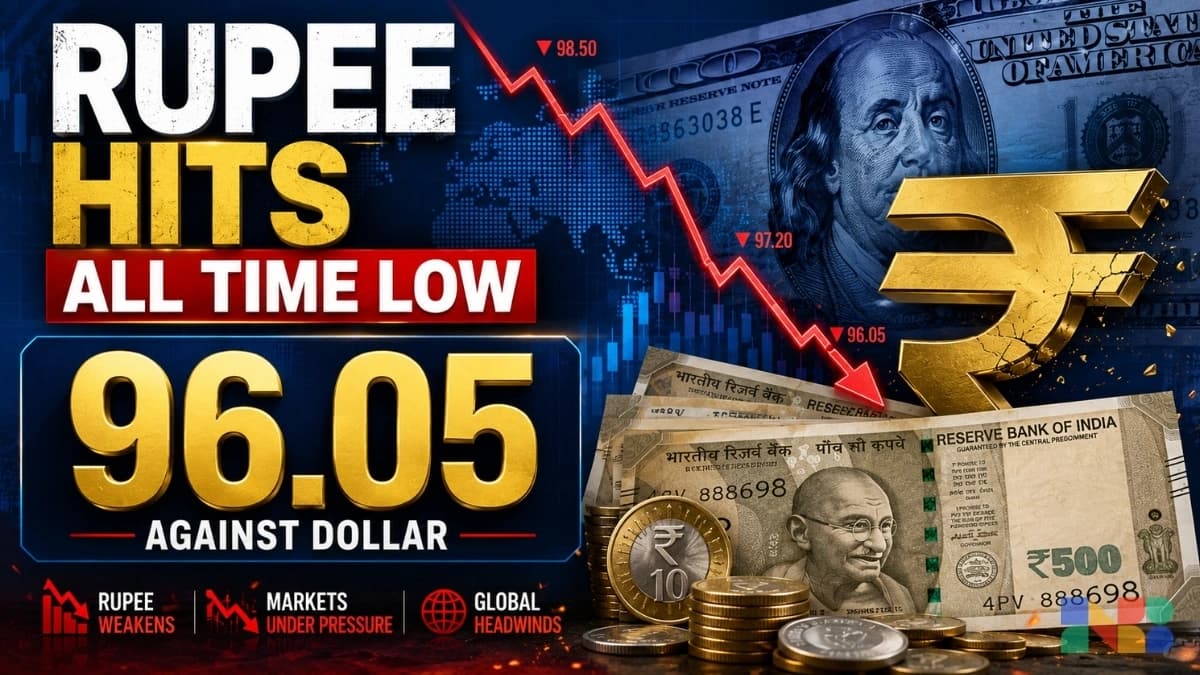 Rupee Rate Today Recorded 96.05 Against Dollar Amid Oil Price Pressure