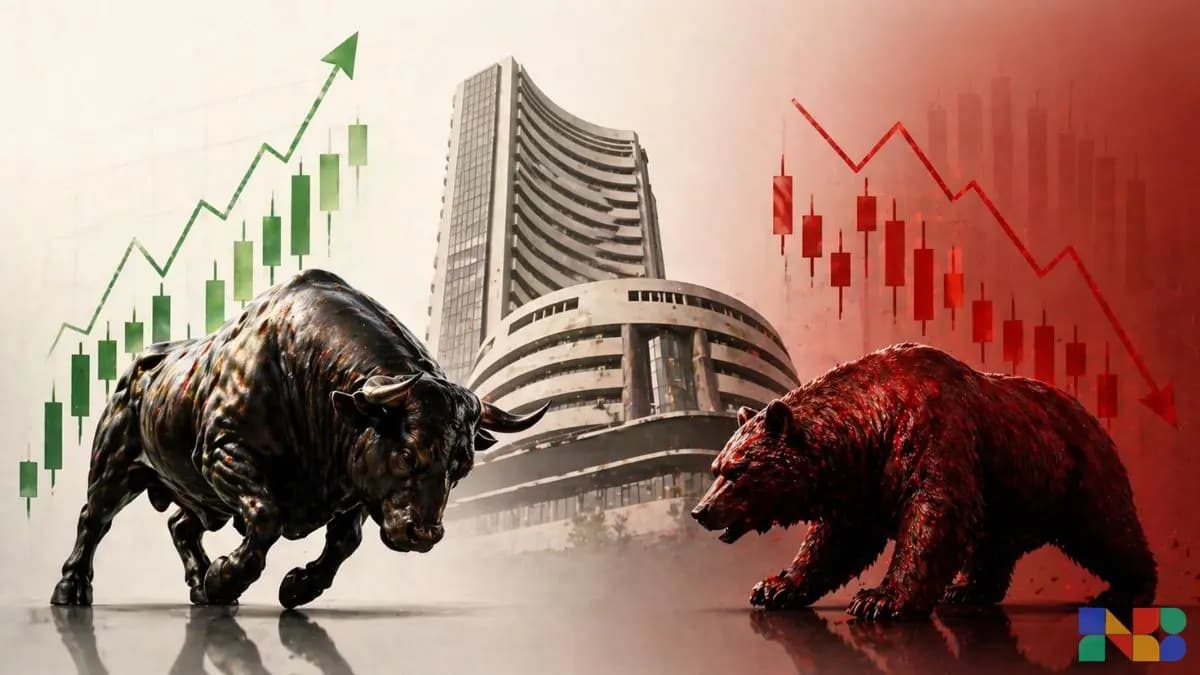 Six Days of Gains, Two Days of Blood — Indian Markets End a Turbulent Week