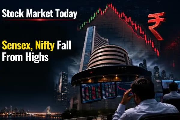 Stock Market Today: Sensex, Nifty Fall From Highs; All Details