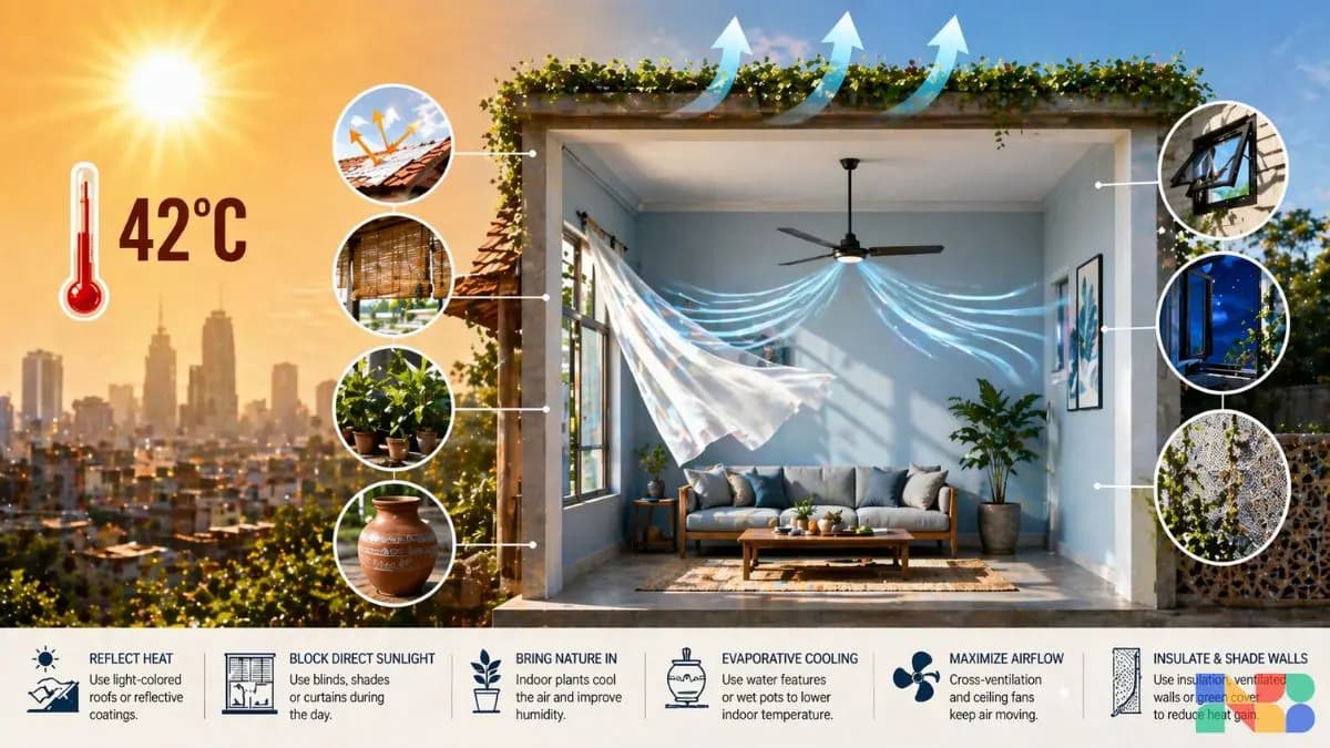 42°C Outside. Here's the Science of How to Keep Your Home 5°C Cooler Without AC.