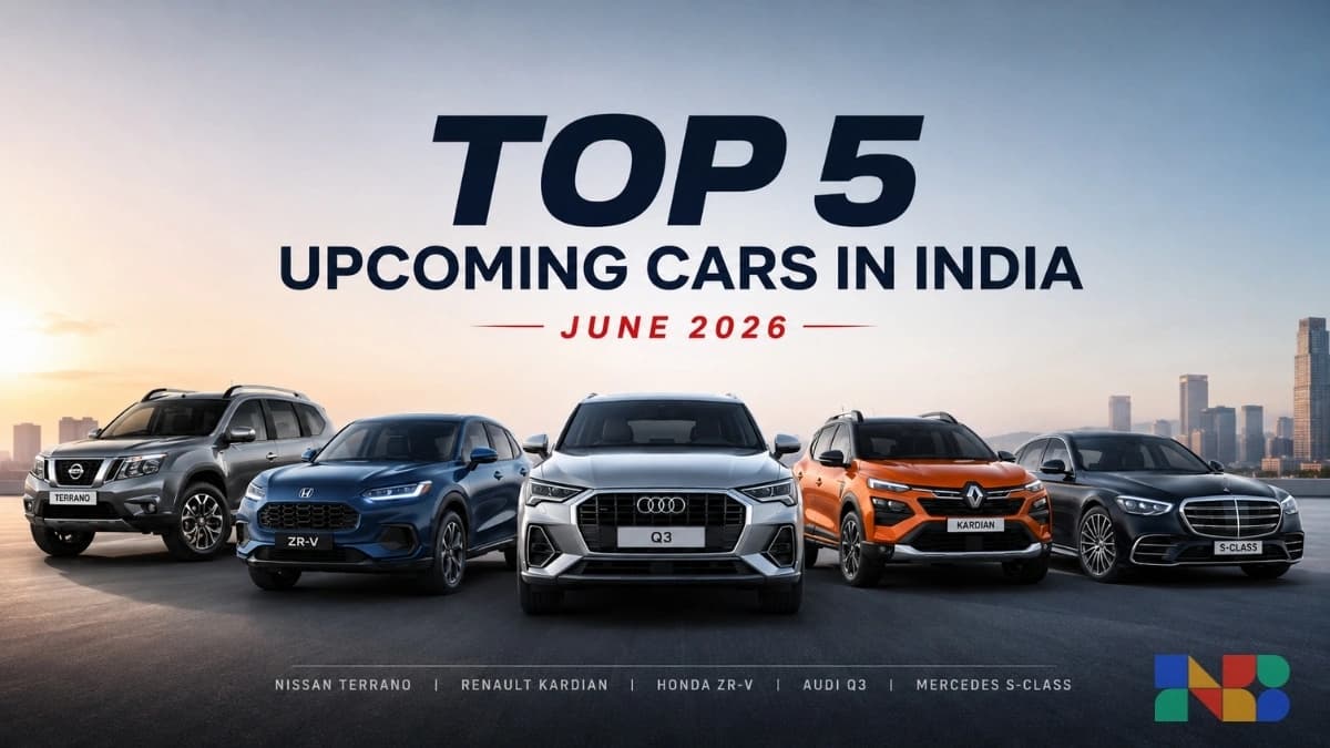 Top 5 Upcoming Cars in India in June 2026: Nissan, Renault, Honda, Audi and Mercedes Models to Watch