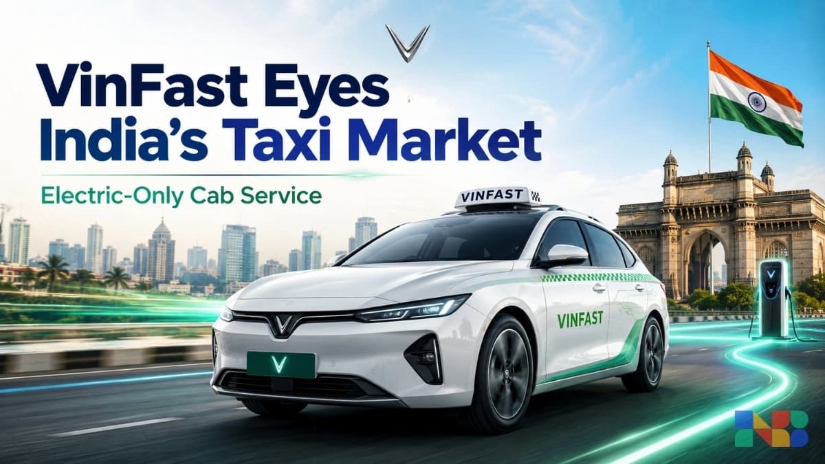 Vietnam’s VinFast Eyes India’s Taxi Market With Electric-Only Cab Service