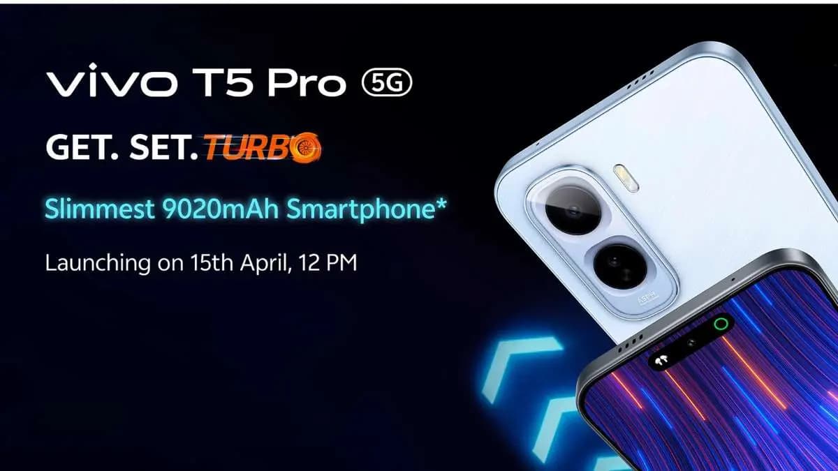 Vivo T5 Pro 5G Launched in India: 9,020mAh Battery, Snapdragon 7s Gen 4, Priced at Rs 29,999