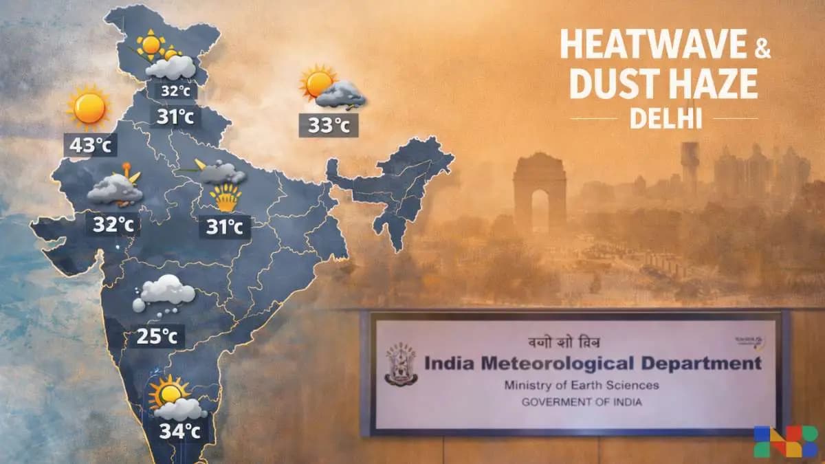 Weather Today India April 13: Delhi Heat, IMD Monsoon 2026 Forecast Released